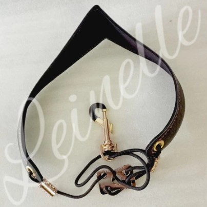 Tali Saksofon Saxophone Strap Bahan Kulit