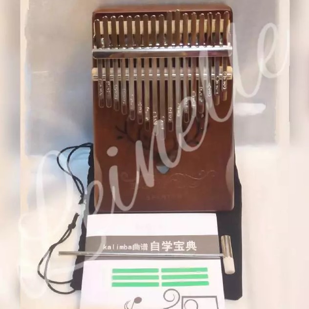 Kalimba Sparter Deer Karimba 17 Keys 